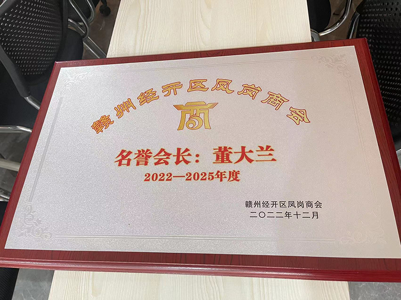 贛州經(jīng)開區(qū)鳳崗商會名譽會長董大蘭